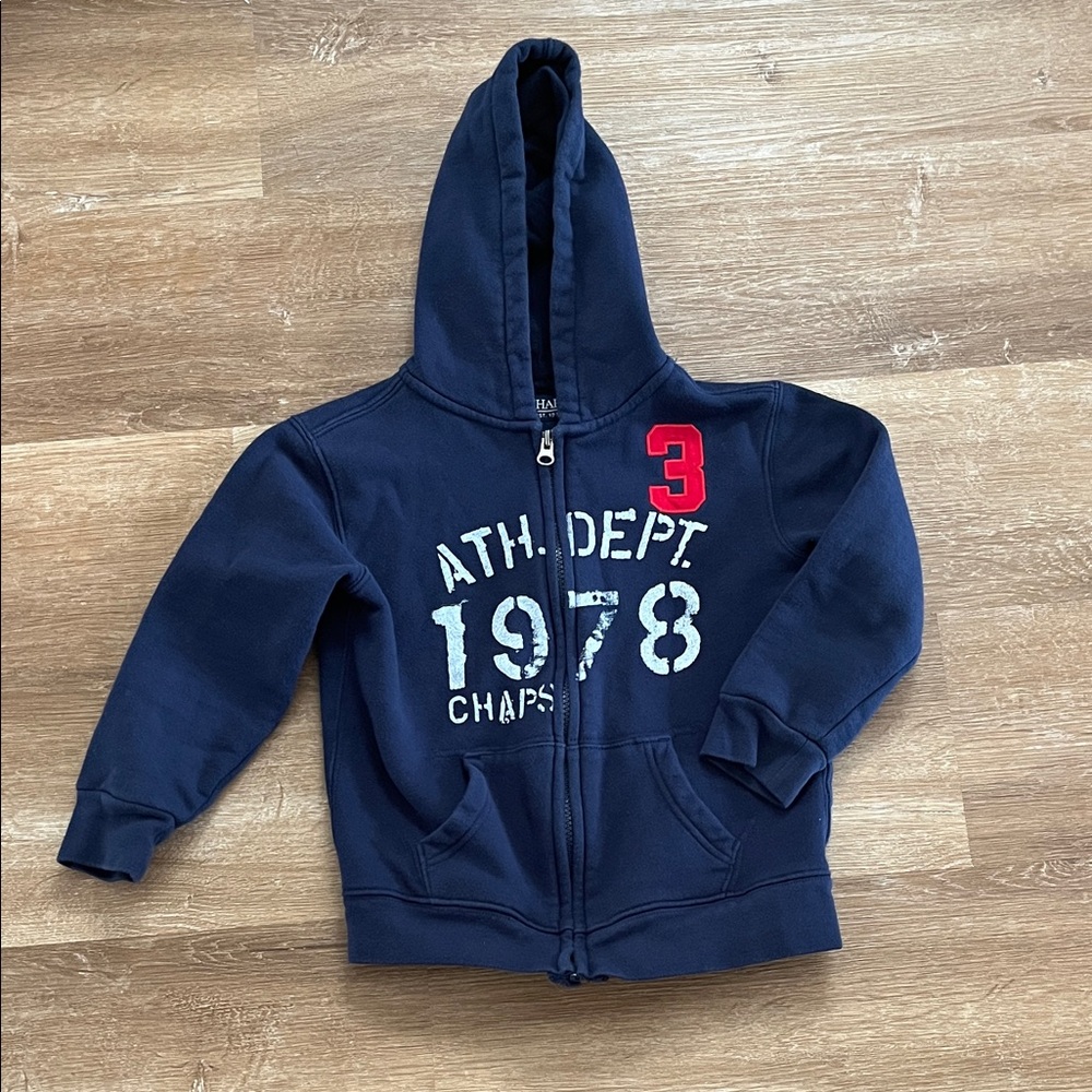 Chaps Navy Kids Hoodie